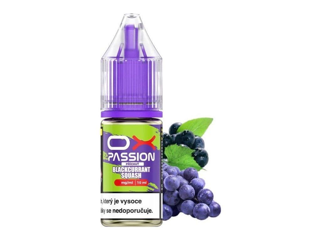 OXVA OX Passion Salts — Blackcurrant Squash